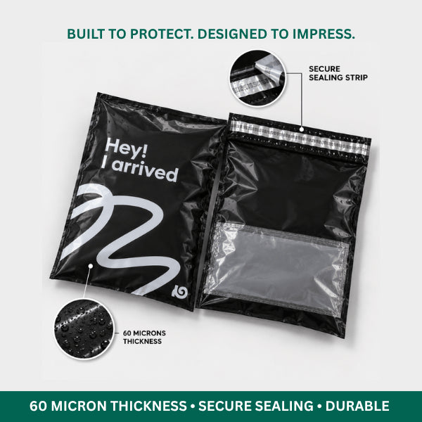 Custom Printed Courier Poly Bags